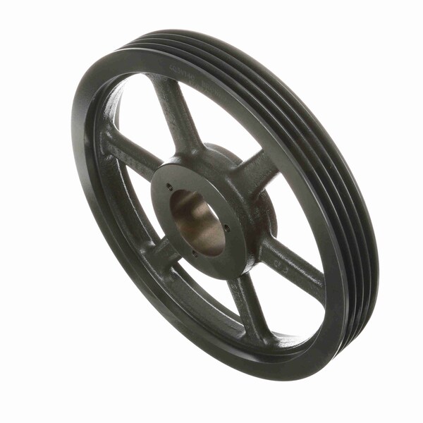 4 Groove Cast Iron Bushed Bore Multiple Sheave, 4Q3V140